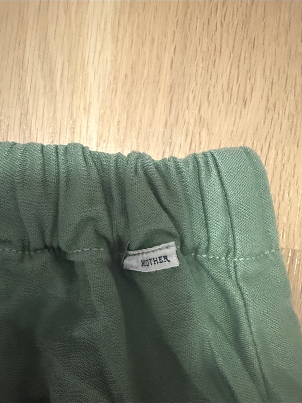MOTHER women Green Drawstring Casual Pants size 28 - Picture 6 of 7